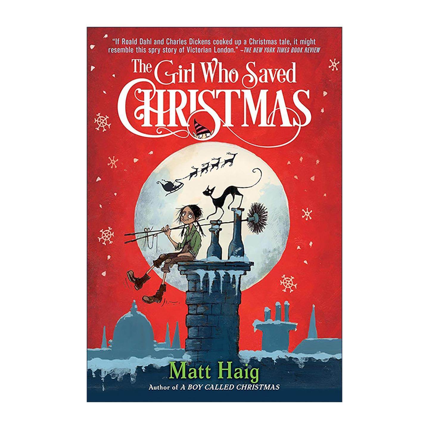 英文原版 The Girl Who Saved Christmas Boy Called Christmas 02 圣诞女孩 圣诞男孩系列3 儿童奇幻小说 马特·海格 英文版