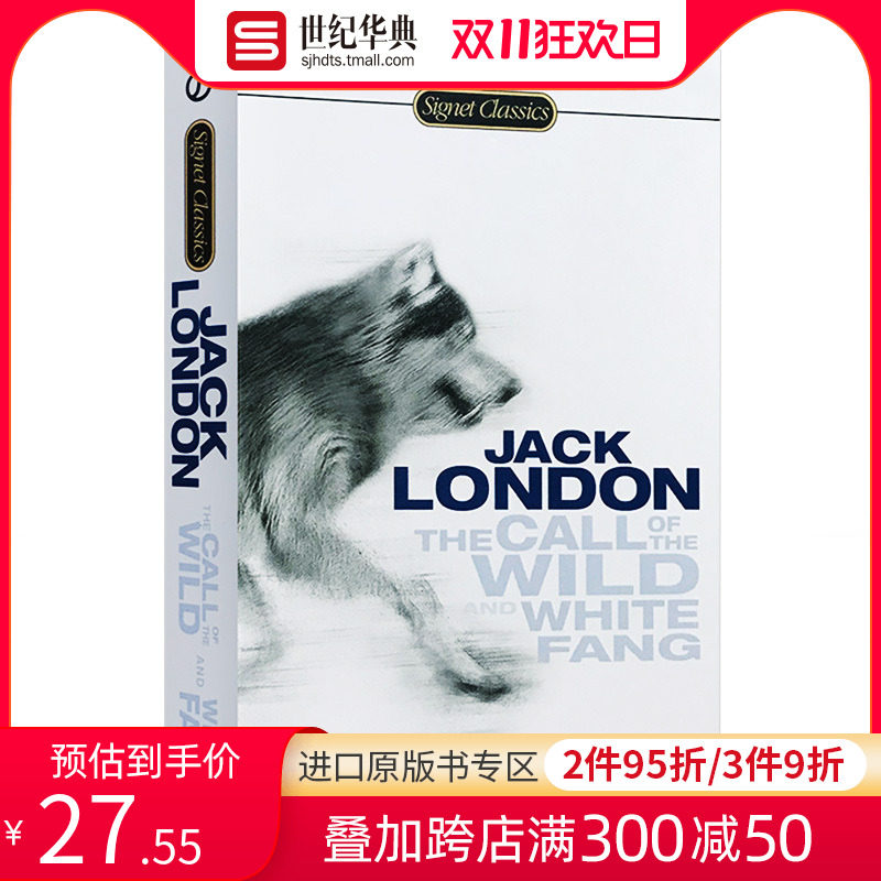 Call of the Wild White Teeth The Call of the Wild and White Fang english Original novels Imported English bookin the Books/Magazine/Newspaper , Imported Books(Including Hong Kong and Taiwan) , Other original  category - from Buy2taobao.com to provide professional Taobao agent buy service