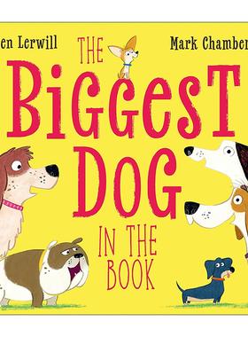 英文原版 The Biggest Dog in the Book 书中至大的狗 狗狗种类科普绘本 英文版 进口英语原版书籍