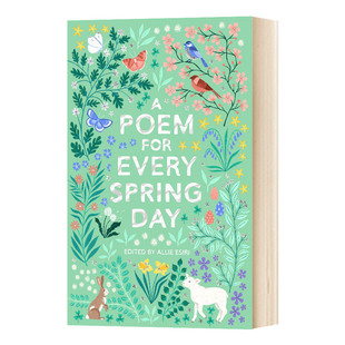 for Every 儿童文学读物 进口英语书籍 英文原版 Poem Day 春日每天一首诗歌 Spring