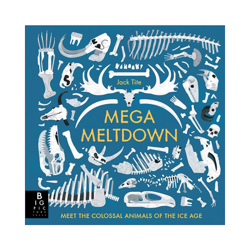 The Mega Meltdown 2019世界插画奖童书入围作品 大崩塌与冰河时代的巨型动物 精装