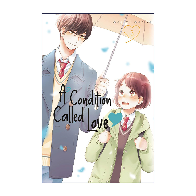 英文原版 A Condition Called Love 03 花野井同学和相思病3 同名动漫漫画 森野萌 英文版 进口英语原版书籍