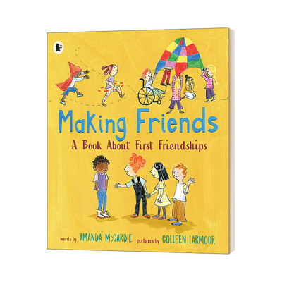 成为好朋友英文原版儿童绘本