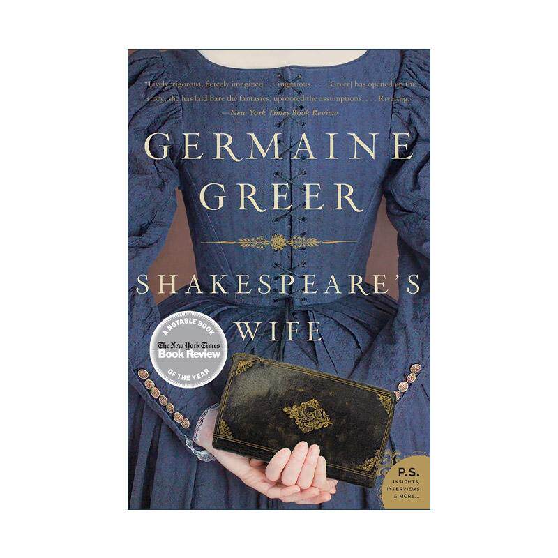 英文原版 Shakespeare's Wife 莎士比亚的妻子 杰梅茵&middot;格里尔 英文版 进口英语原版书籍