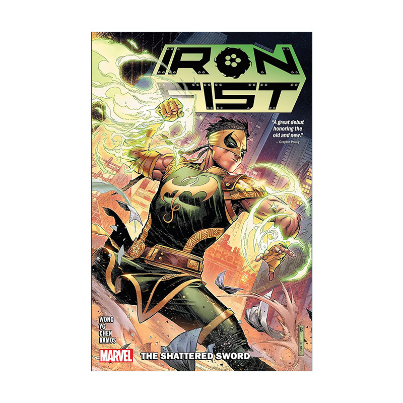 英文原版 Iron Fist The Shattered Sword 铁拳 断剑 漫威漫画 守望先锋前编剧Alyssa Wong王秀莲 英文版 进口英语原版书籍