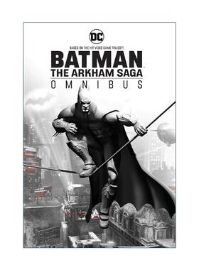 英文原版 Batman The Arkham Saga Omnibus 蝙蝠侠 阿卡姆传奇 阿甘 精选集 新版经典精装收藏版 DC漫画 英文版 进口英语原版书籍