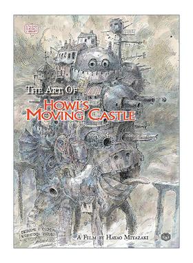英文原版 The Art of Howl's Moving Castle 宫崎骏电影设定集 哈尔的移动城堡 精装 英文版 进口英语原版书籍