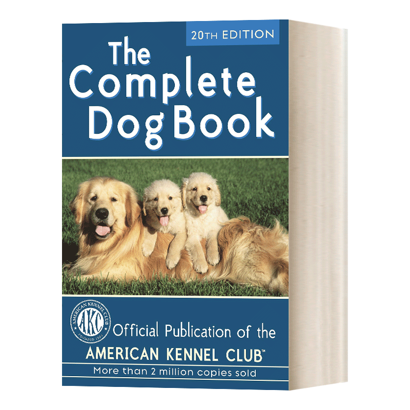 The Complete Dog Book 20th Edition 养狗大全 精装 英文原版宠物知识读物 进口英语书籍