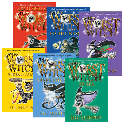 坏女巫魔法学校6册英文儿童读物
