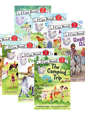 小马童子军8册 Pony Scouts I Can Read 第二阶段系列  英文原版小小童子军绘本 进口英语书籍