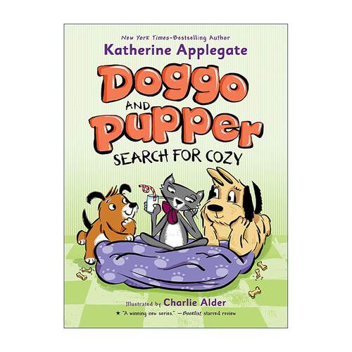 英文原版 Doggo and Pupper Search for Cozy 狗狗和普珀轻松一刻 漫画 纽伯瑞奖作家 英文版 进口英语原版书籍