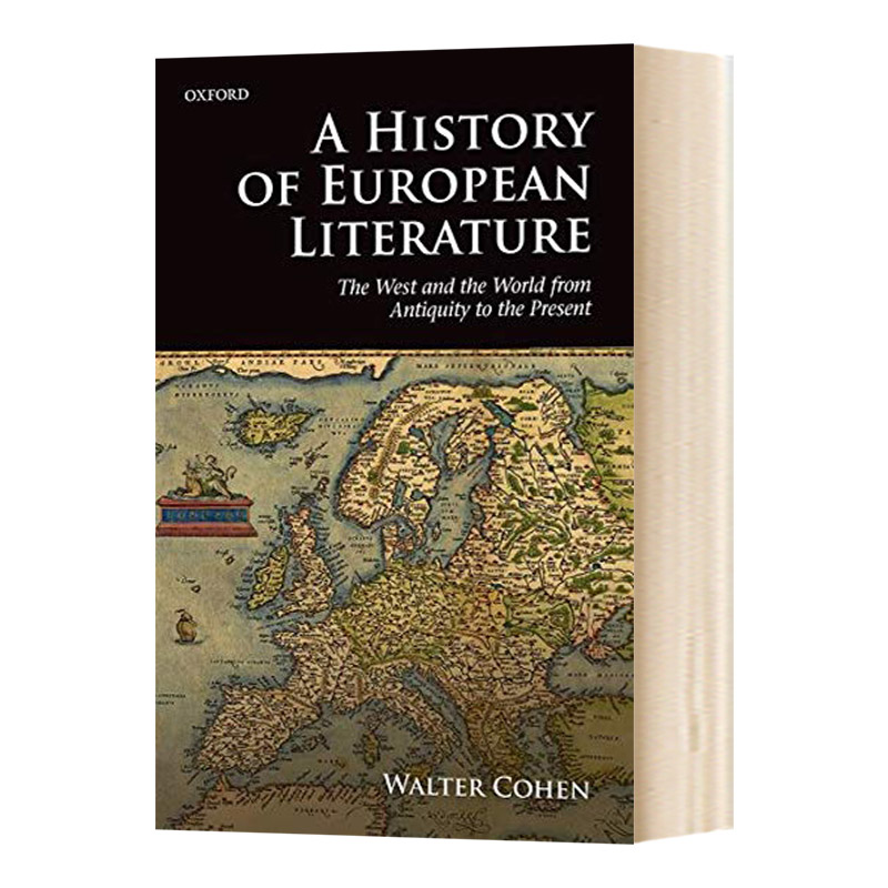 欧洲文学史从古至今的西方世界及全球精装 A History of European Literature英文原版文学理论与批评读物进口英语书籍-封面