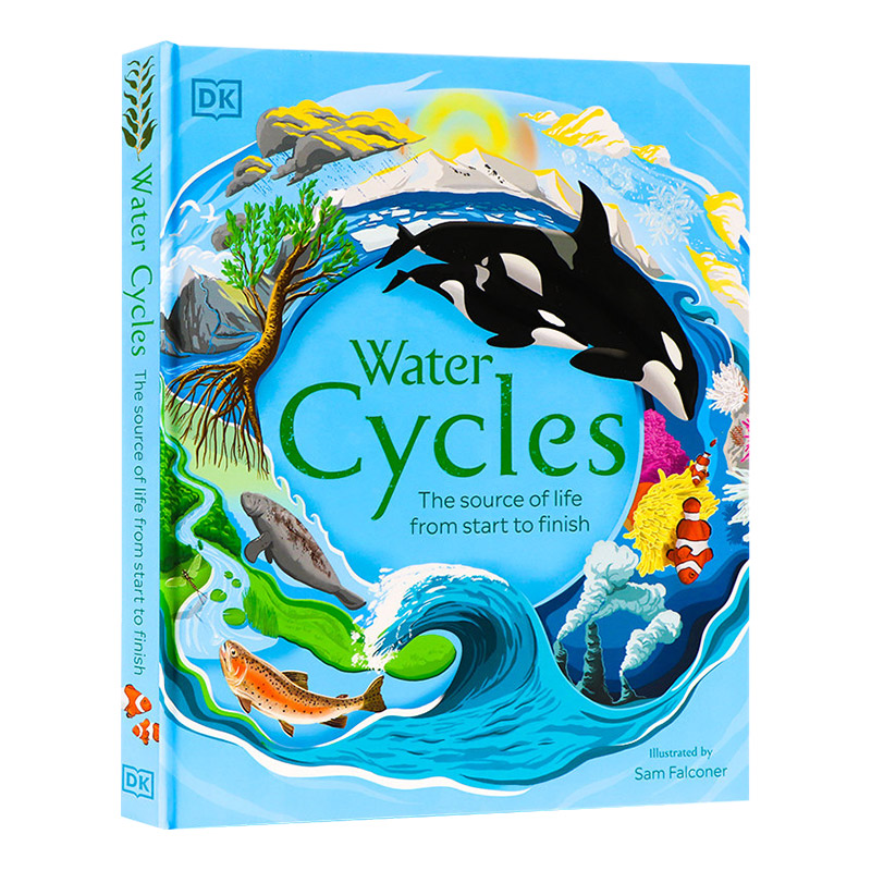 水循环 Water Cycles DK水知识百科图解指南 自然地理动植物科普大全书 英文原版少儿科普读物书籍