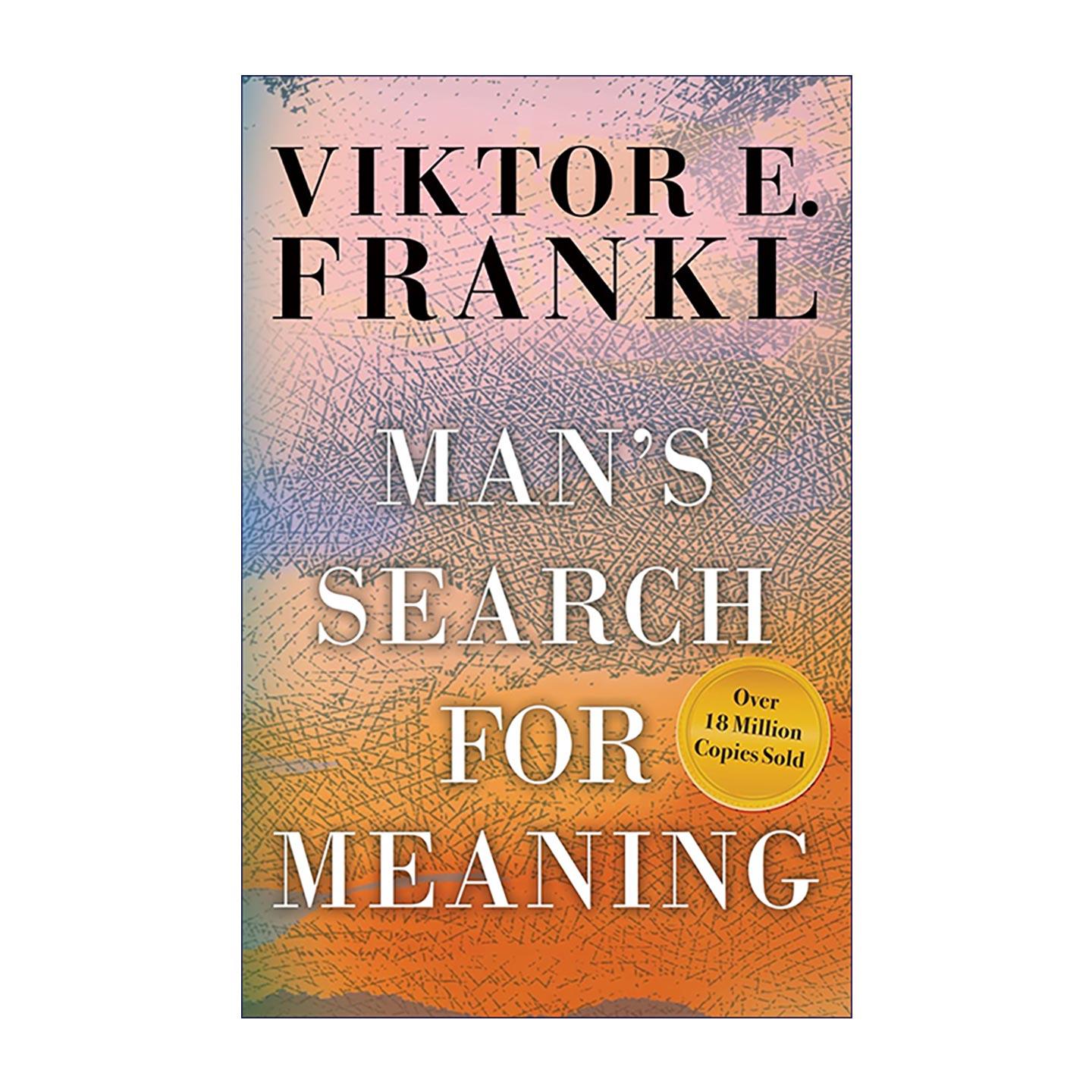 英文原版 Man's Search for Meaning 活出生命的意义 维克多·弗兰克 精装纪念礼物收藏版 英文版 进口英语原版书籍