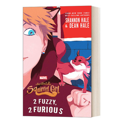 英文原版 Marvel The Unbeatable Squirrel Girl 2 Fuzzy 2 Furious 松鼠女孩 漫威青少年版小说 英文版 进口英语原版书籍