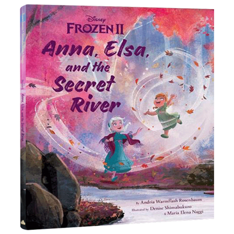 冰雪奇缘2 安娜艾莎与神秘河 英文原版 Frozen 2 Anna Elsa and the Secret River 英文版迪士尼儿童绘本 进口原版英语书籍