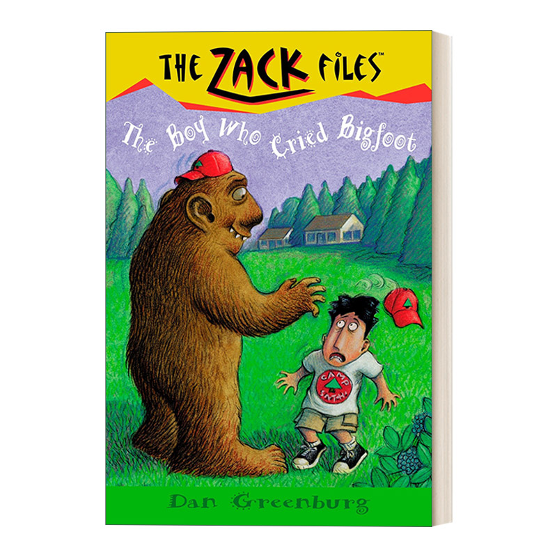 英文原版 The Zack Files 19 the Boy Who Cried Bigfoot 札克档案系列19 儿童冒险章节桥梁书 Dan Greenburg 进口英语原版书籍