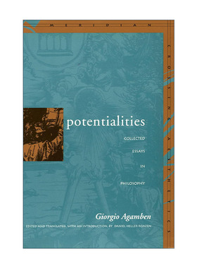 英文原版 Potentialities 潜能 乔吉奥·阿甘本 英文版 进口英语原版书籍