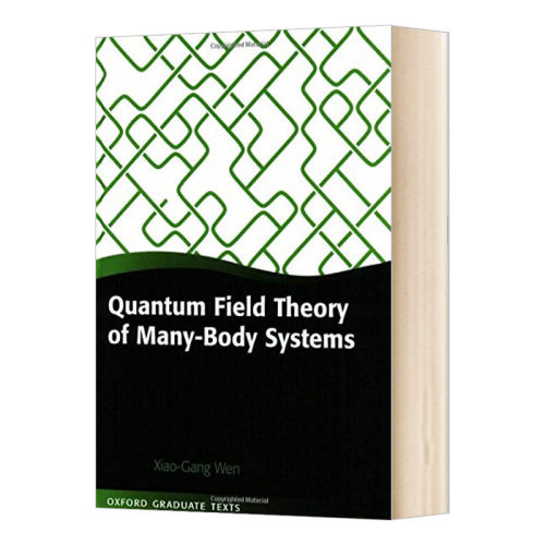 多物体系统量子场理论 从声源到光电子源 Quantum Field Theory of Many-Body Systems 英文原版科学技术读物 进口英语书籍
