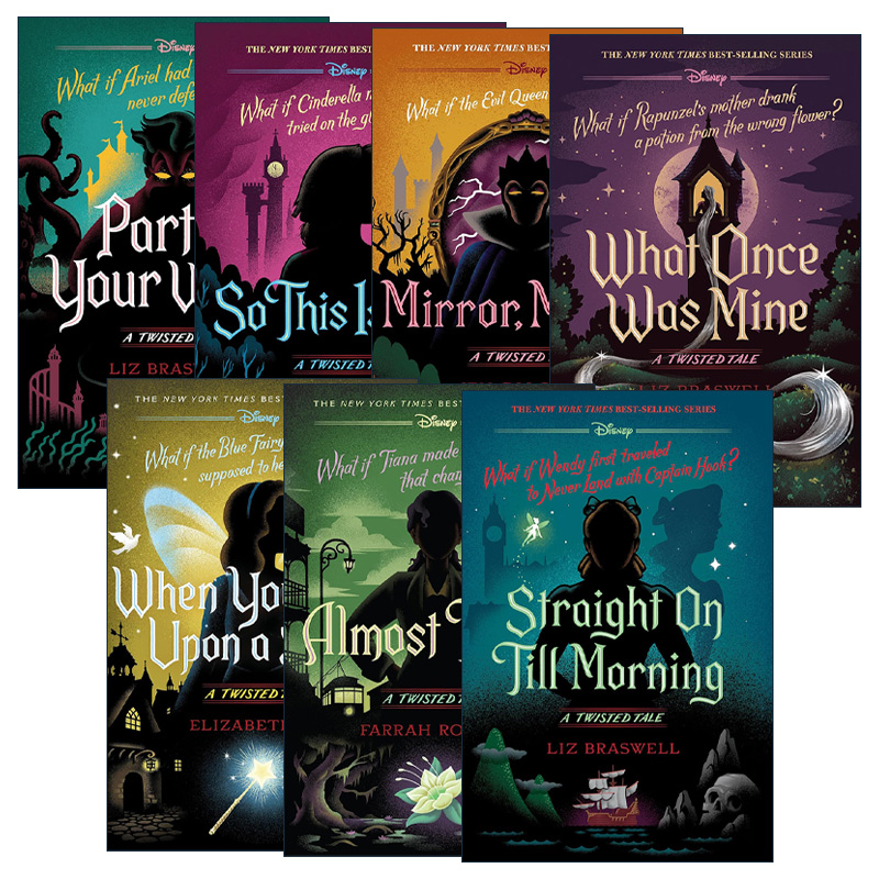 英文原版 A Twisted Tale 迪士尼反转故事系列7册 童话主题 精装 英文版 进口英语原版书籍