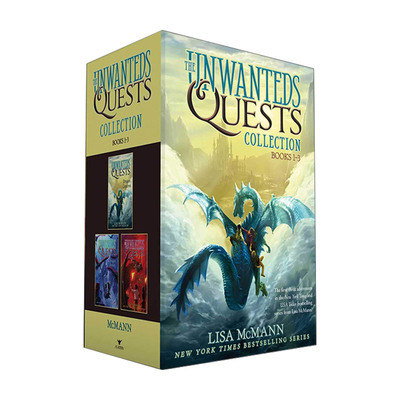 The Unwanteds Quests Collection Books 1-3 不受欢迎者续集1-3 奇幻小说