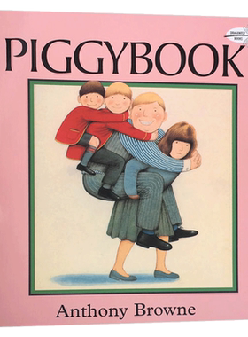 朱家故事 Piggybook Anthony Browne 吴敏兰推荐书单 英文原版绘本 儿童英语启蒙图画故事进口书籍