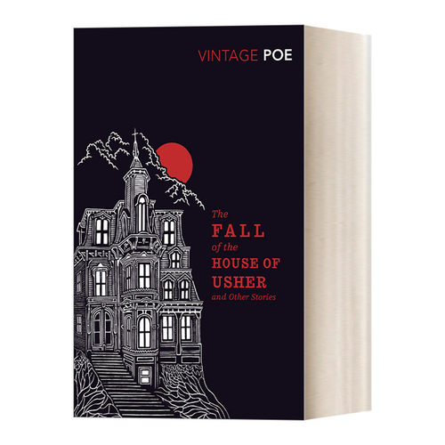 英文原版 The Fall of the House of Usher and Other Stories 鄂榭府崩塌记及其他故事 爱伦·坡 Vintage经典系列 英文版 进口书
