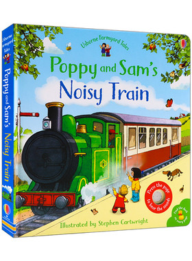 Farmyard Tales Poppy and Sam's Noisy Train 农场火车发声书