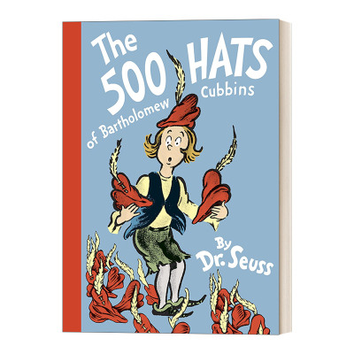 英文原版 The 500 Hats of Bartholomew Cubbins 巴塞洛缪 库宾斯的500顶帽子 苏斯博士 精装 英文版 进口英语原版书籍