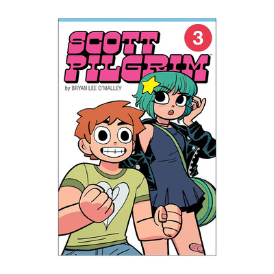 英文原版 Scott Pilgrim Color Collection Vol.3 歪小子斯科特5-6合集 彩色版漫画 英文版 进口英语原版书籍