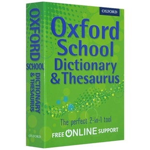 牛津小学高年级学生英语词典 Oxford School Dictionary Thesaurus 同义词辞典 英文原版英英词典
