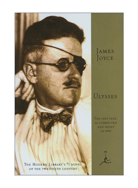 英文原版 Ulysses Modern Library 100 Best Novels 尤利西斯 James Joyce詹姆斯乔伊斯 人人图书馆精装收藏版 进口英语原版书籍