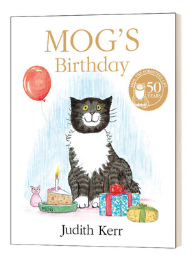 莫格的生日 Mog's Birthday 英文原版儿童英语启蒙认知绘本 亲子互动共读早教书图画故事书 进口英语书籍
