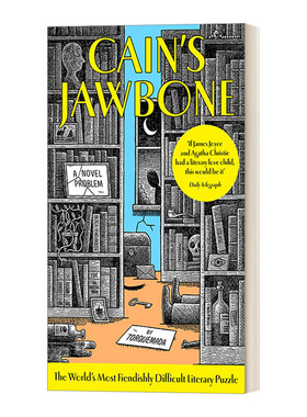 英文原版 Cain's Jawbone 该隐的颚骨 解谜游戏 侦探推理 休闲娱乐 英文版 进口英语原版书籍