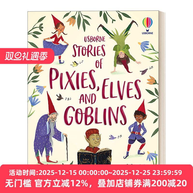 Illustrated Stories of Elves, Pixies and Goblins精灵，小精灵和妖精故事