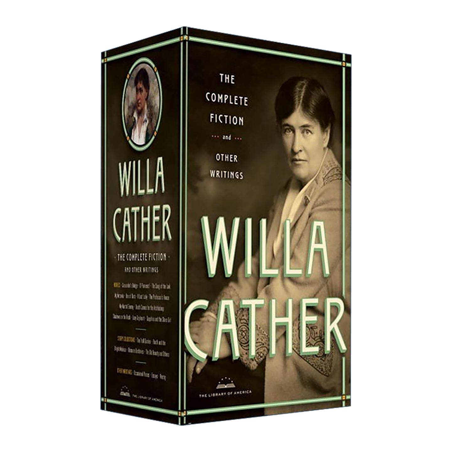 英文原版 Willa Cather A Library of America Boxed Set薇拉·凯瑟小说及其他作品完整集盒装套装 精装美国文库 进口英语原版书籍