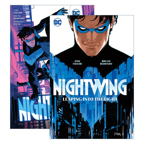 英文原版 Nightwing 夜翼精装漫画系列2册 Leaping into the Light Get Grayson 英文版 进口英语原版书籍
