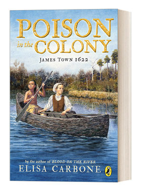 英文原版 Poison in the Colony James Town 1622 殖民地之毒 詹姆士城1622 儿童历史小说 Elisa Carbone 英文版 进口英语原版书籍