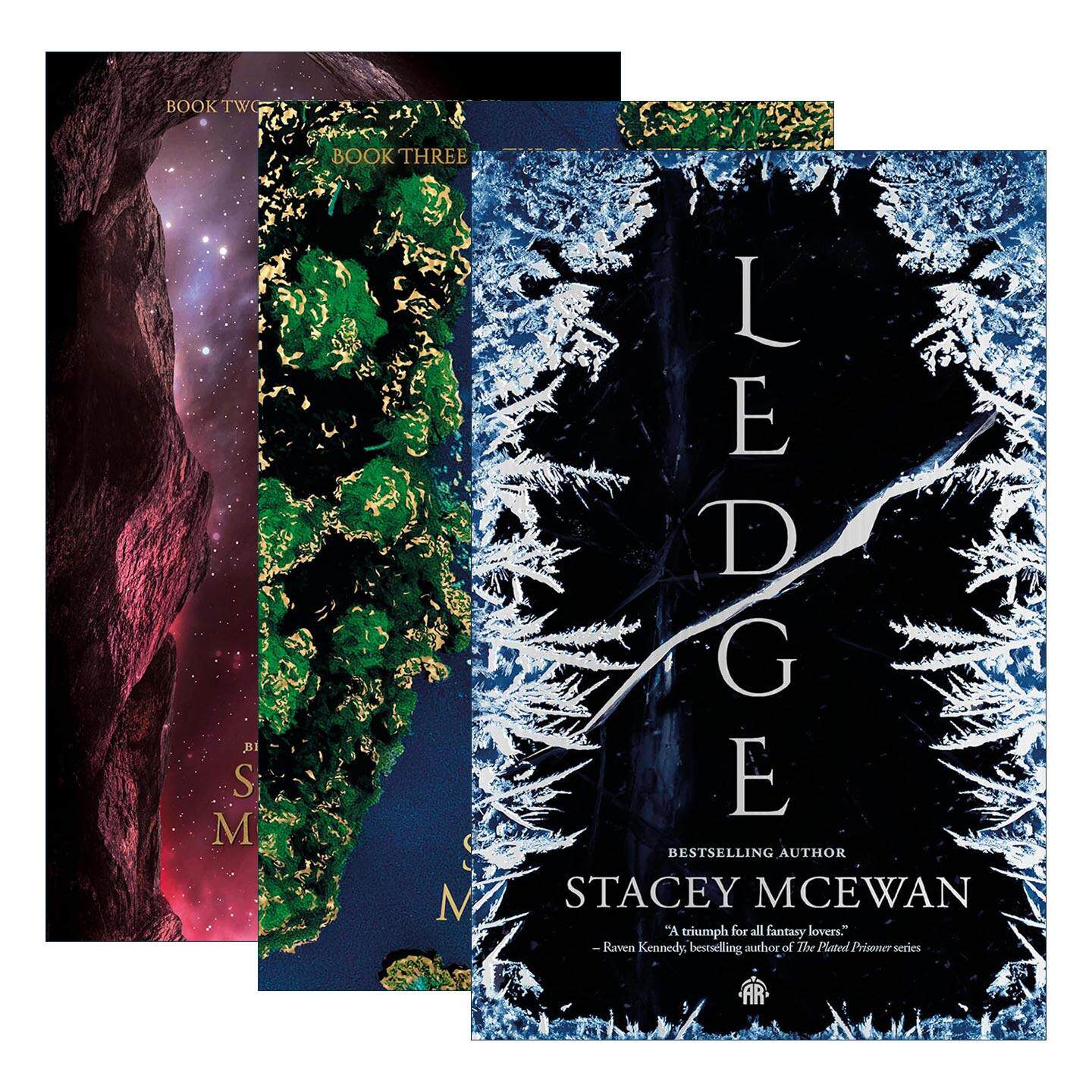英文原版 The Glacian Trilogy 冰川三部曲3册 奇幻小说 Stacey McEwan 英文版 进口英语原版书籍