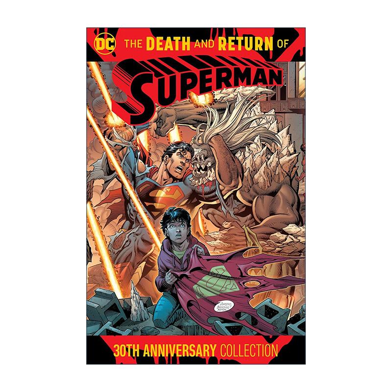英文原版 The Death and Return of Superman 超人的死亡与归来 30周年纪念版合集 DC漫画 Roger Stern 英文版 进口英语原版书籍