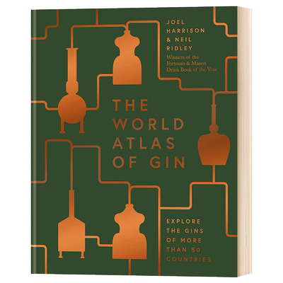 杜松子酒世界地图集 The World Atlas of Gin 精装 英文原版餐饮指南 进口英语生活科普书籍