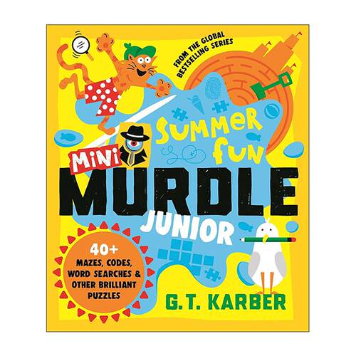 英文原版 Mini Murdle Junior Summer Fun 迷你小侦探 夏日乐趣 国际畅销Murdle系列低龄便携版 英文版 进口英语原版书籍