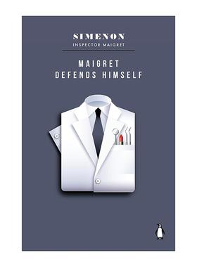 英文原版 Maigret Defends Himself 梅格雷探案系列 自证清白 乔治·西姆农 英文版 进口英语原版书籍