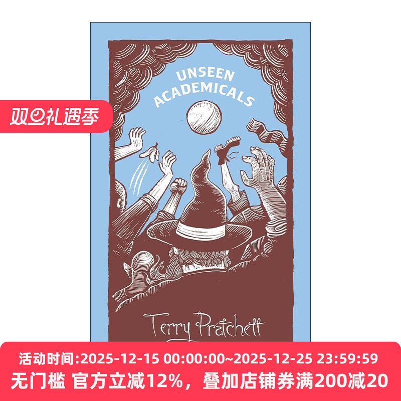 英文原版 Unseen Academicals 碟形世界37 看不见的运动服 精装收藏版 英文版 进口英语原版书籍