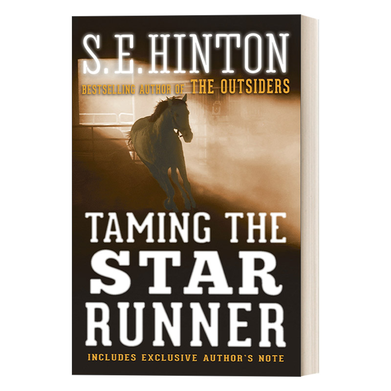 英文原版 Taming the Star Runner 驯服星奔者 青少年友谊动物小说 The Outsiders局外人作者S.E. Hinton 英文版 进口英语原版书籍