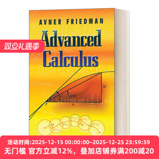 英文原版 Advanced Calculus  高等微积分 高级微积分 Dover数学 英文版 进口英语原版书籍