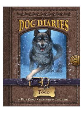 英文原版 Dog Diaries #4 Togo 小狗日记系列04 儿童章节桥梁故事书 Kate Klimo 英文版 进口英语原版书籍