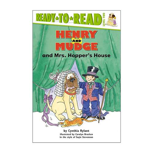 英文原版 Henry and Mudge and Mrs Hopper's House 亨利和玛吉 准备读分级读物 Ready to Read Level 2 英文版 进口英语原版书籍