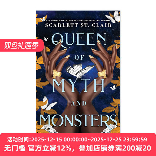 英文原版 Queen of Myth and Monsters Adrian X Isolde 02 神话和怪物女王 奇幻小说 Scarlett St. Clair 英文版进口英语原版书籍