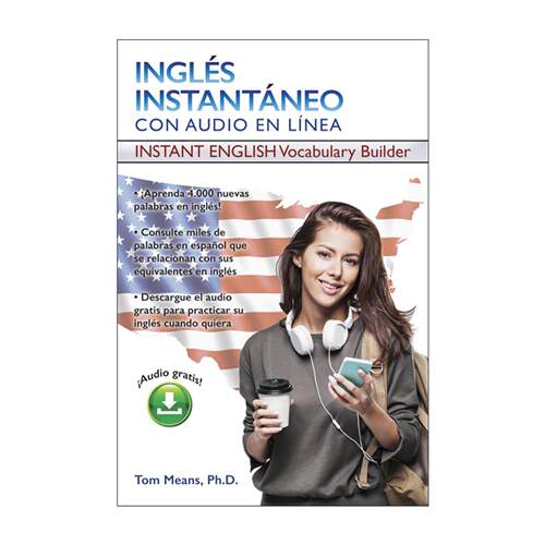 英文原版 Ingles Instantaneo 英语速成指南 用西班牙语学习英语单词 含在线音频 英文版 进口英语原版书籍